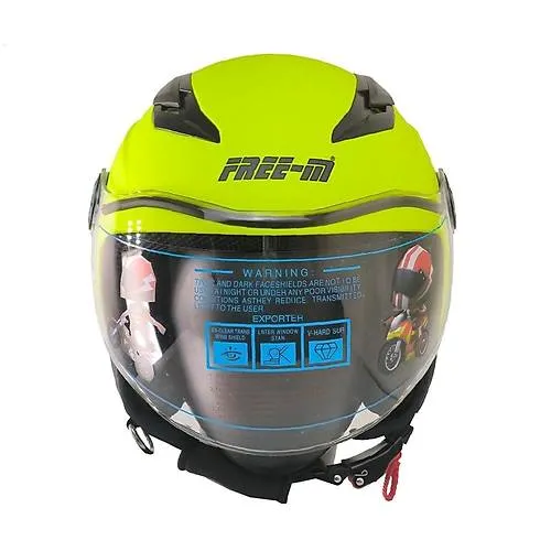 FREE-M FR215 SARI YARIM ÇOCUK KASKI